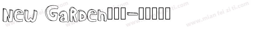 New Garden生成器字体转换